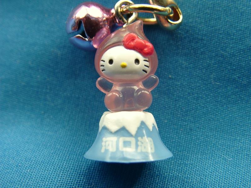 富士五湖ご当地限定　ハローキティストラップ ハローキティ 富士五湖 富士山 レアストラップ 7個セット ご当地キティ